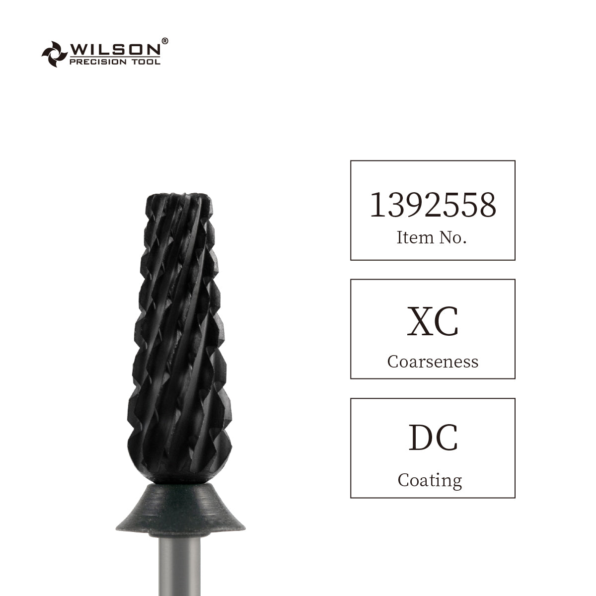WILSON φ6.0 6-in-1 업그레이드 다기능 네일 드릴 비트. 샹크 사이즈 2.35mm.