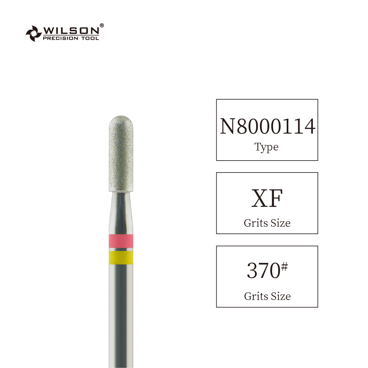 천연 다이아몬드 비트 - 직경 2.3mm 스트레이트 볼의 네일 드릴 비트