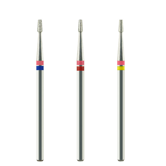 천연다이아몬드드릴-직경1.4mm,짧은날,원뿔형평머리네일 드릴 비트