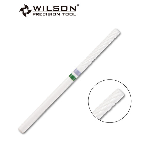 WILSON φ2.3 복합 세라믹 롱 블레이드 실린더 R형 네일 드릴 비트
