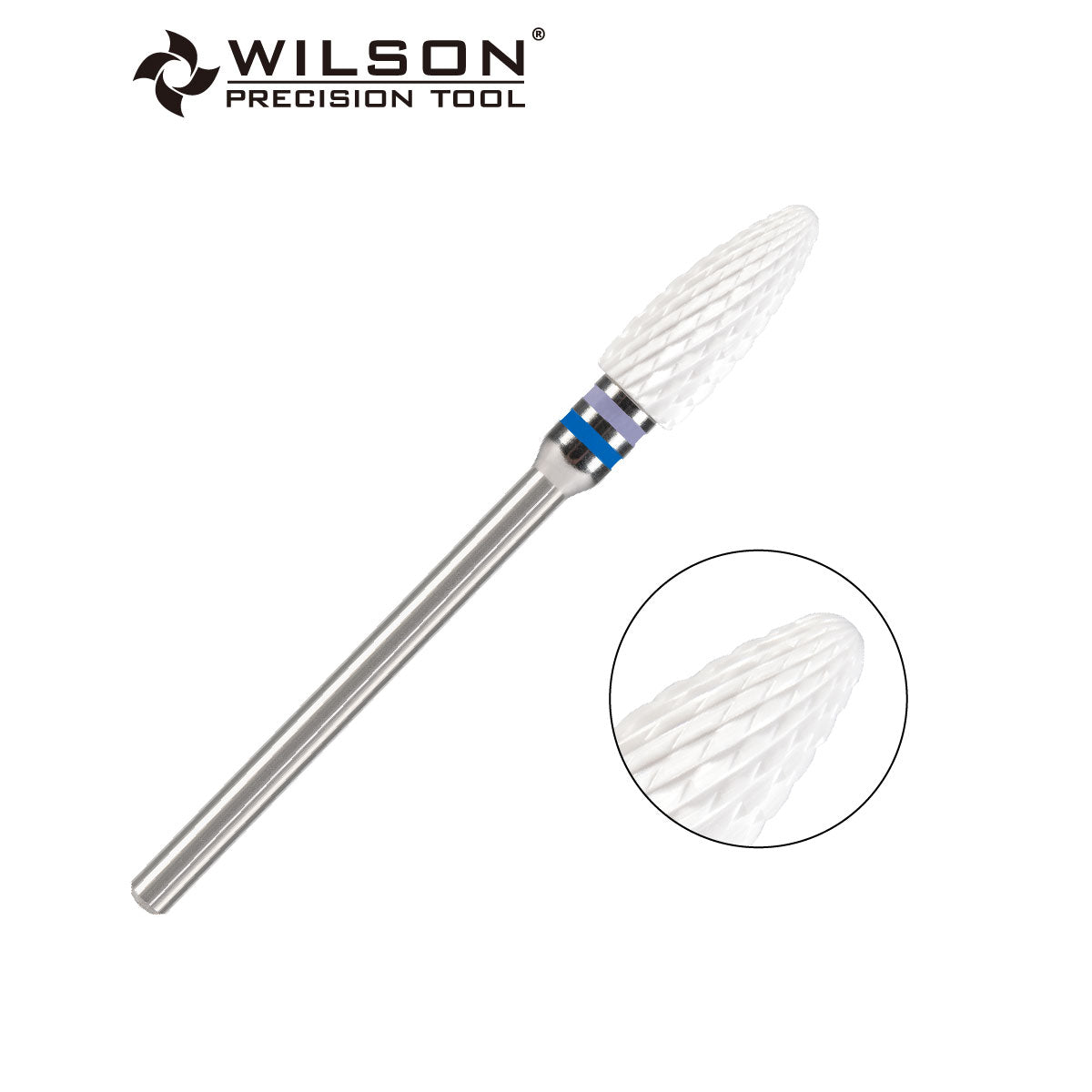WILSON φ6.0 복합 세라믹 아치형 라운드 네일 드릴 비트