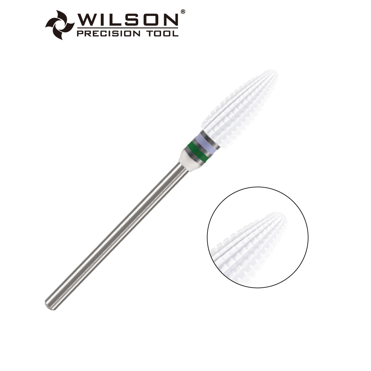 WILSON φ6.0 복합 세라믹 아치형 라운드 네일 드릴 비트