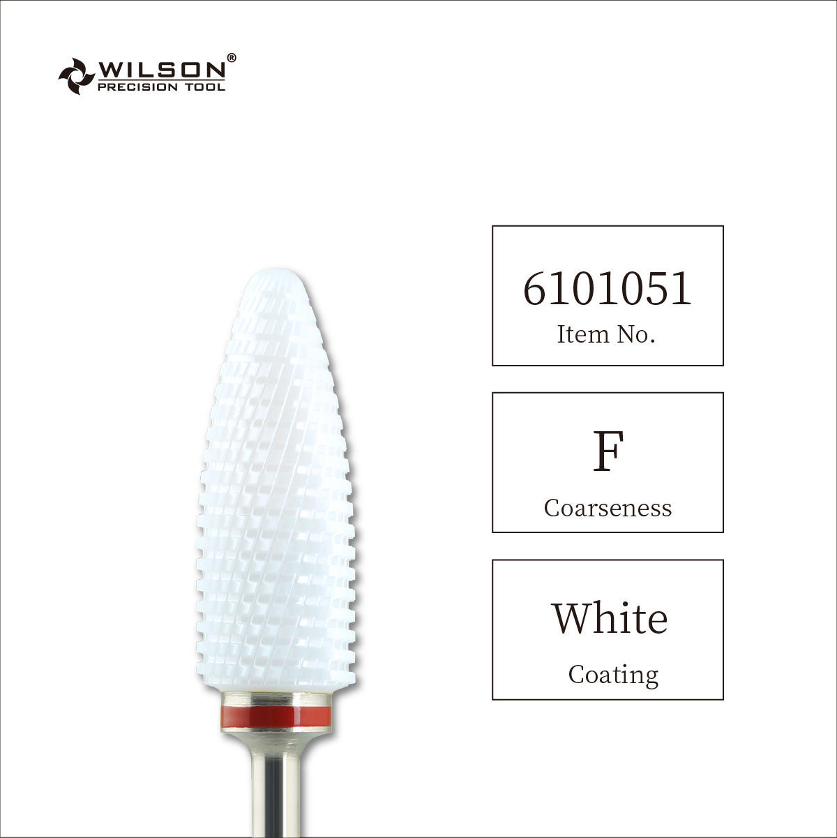WILSON φ8.0 원통형 볼 풋 네일 드릴 비트