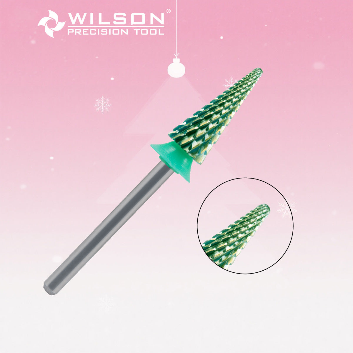 (크리스마스 한정) SC 시리즈 6.0mm 테이퍼 볼 헤드 네일 드릴 비트