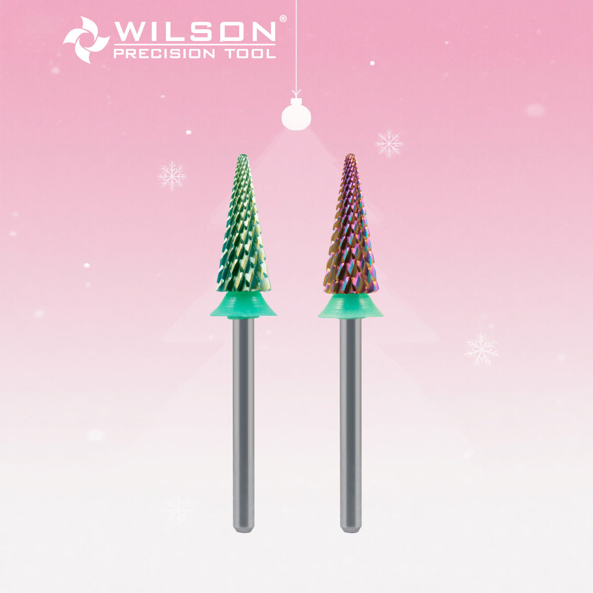 (크리스마스 한정) SC 시리즈 6.0mm 테이퍼 볼 헤드 네일 드릴 비트