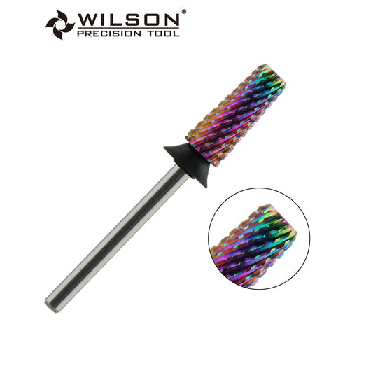 WILSONφ5.35 원뿔형 플랫헤드(모따기) 네일 드릴 비트 (글리터 컬러 시리즈)