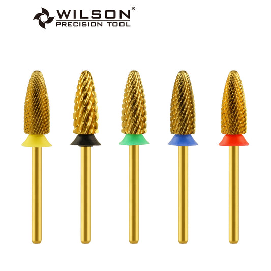 6.0mm 옥수수 모양의 네일 드릴 비트 (티타늄 도금)