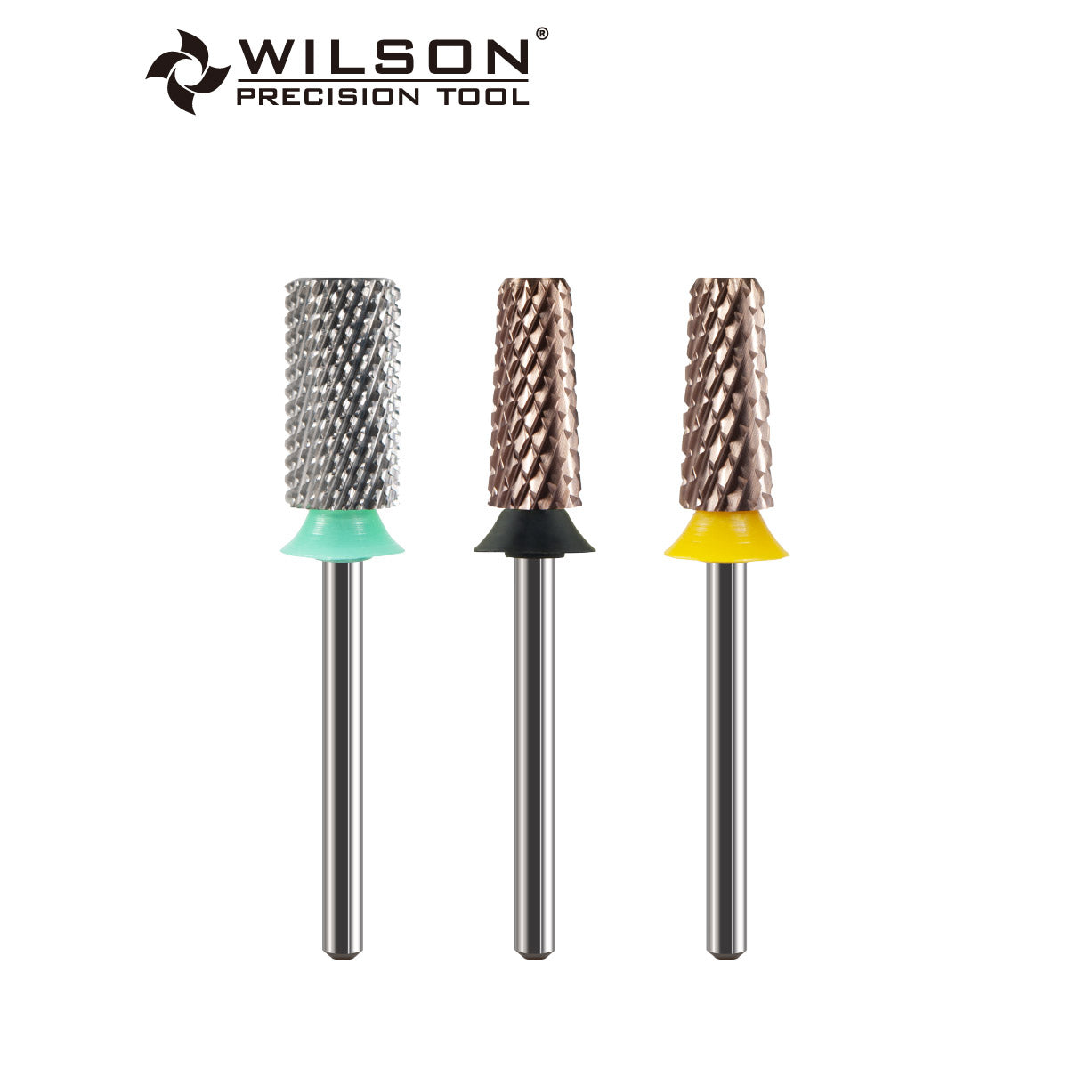 WILSON φ5.35 테이퍼 플랫 헤드(모따기) 네일 드릴 비트（브론즈 톤 시리즈）