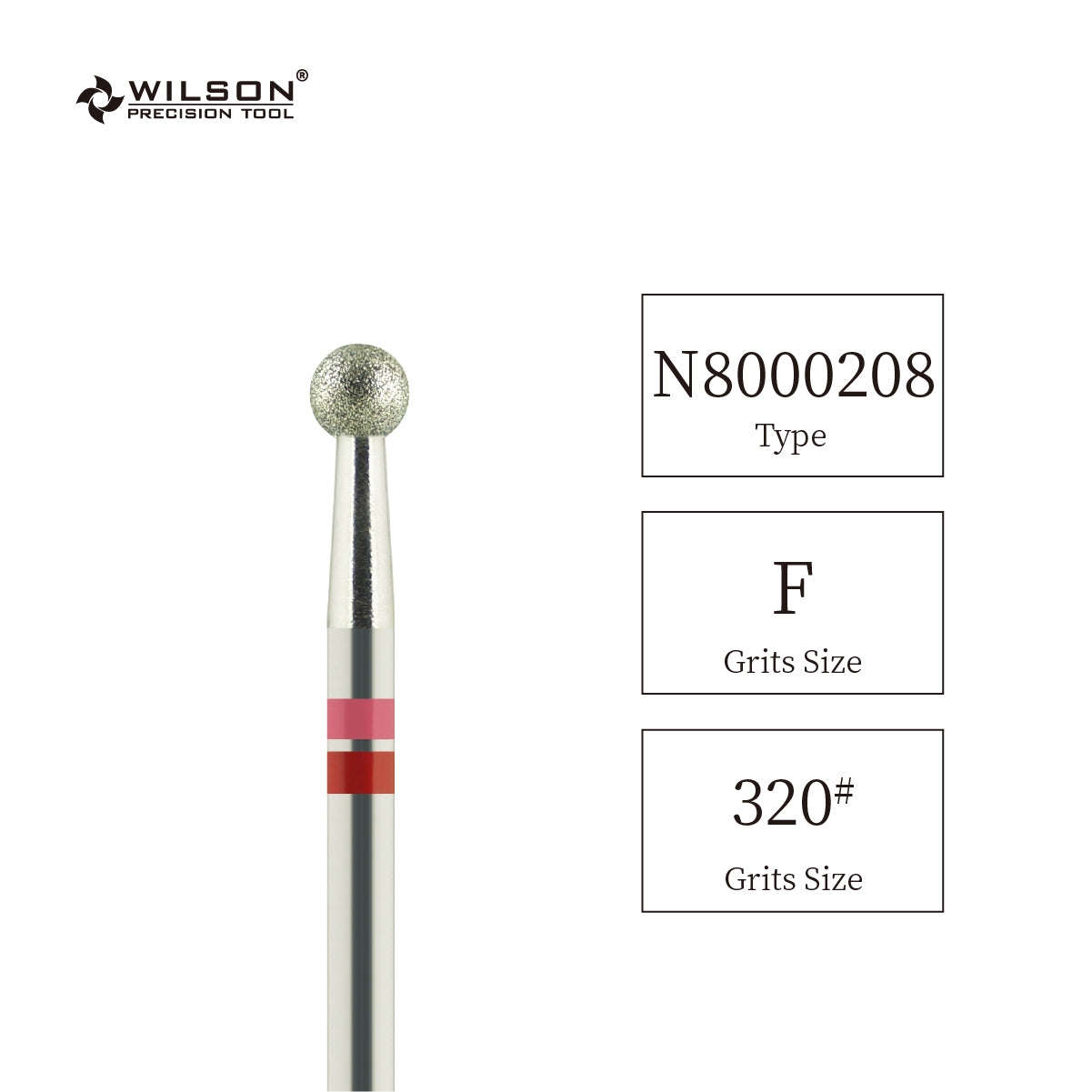 천연 다이아몬드 비트 - 직경 3.1 구형