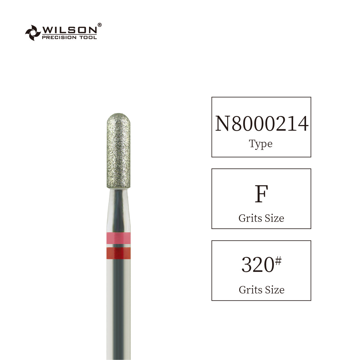 천연 다이아몬드 비트 - 직경 2.3mm 스트레이트 볼의 네일 드릴 비트