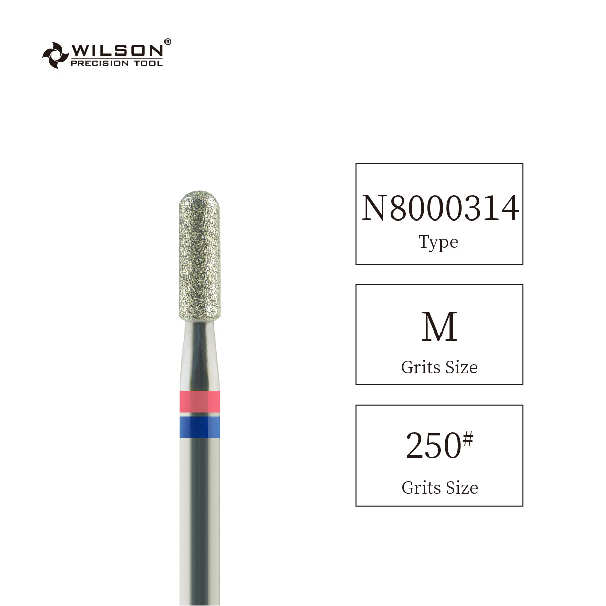 천연 다이아몬드 비트 - 직경 2.3mm 스트레이트 볼의 네일 드릴 비트